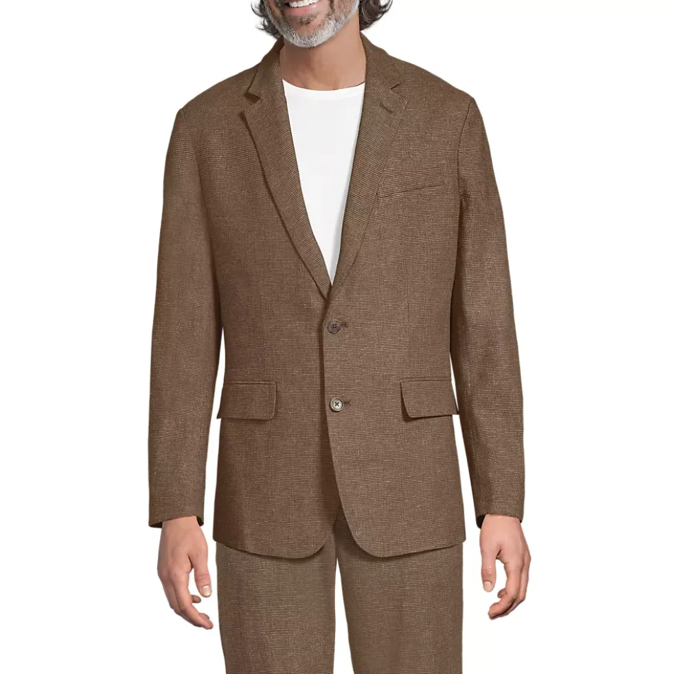 Men's Classic Fit Linen Blend Blazer