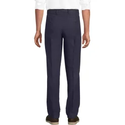 Men's Classic Fit Linen Blend Polished Trouser