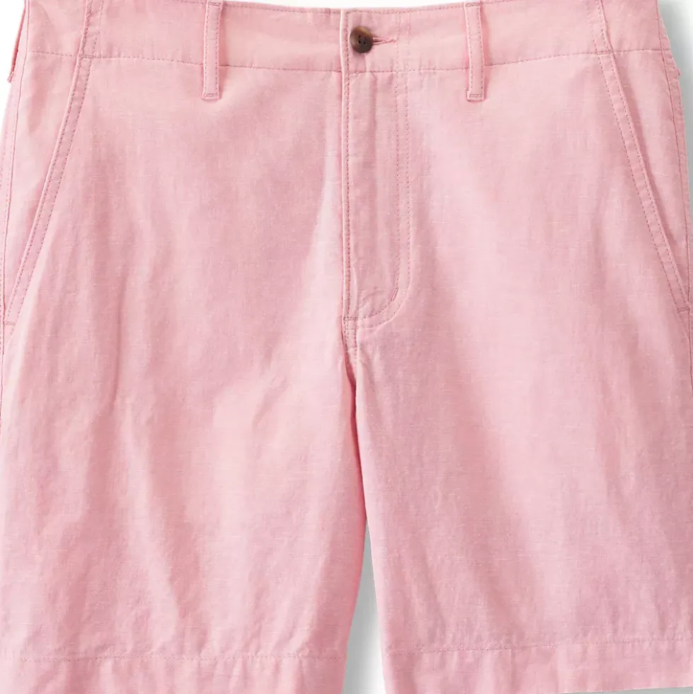 Men's 7" Classic Fit Linen Cotton Short