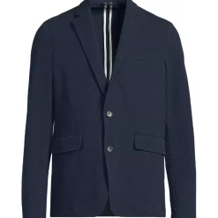 Men's Classic Fit Seersucker Blazer