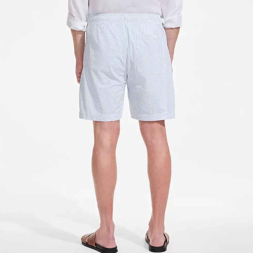 Men's 7" Classic Fit Seersucker Deck Short