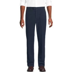 Men's Classic Fit Seersucker Polished Trouser