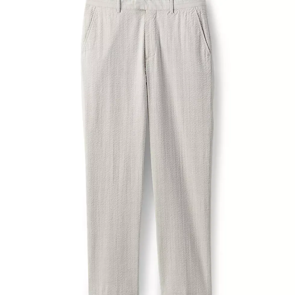 Men's Classic Fit Seersucker Polished Trouser