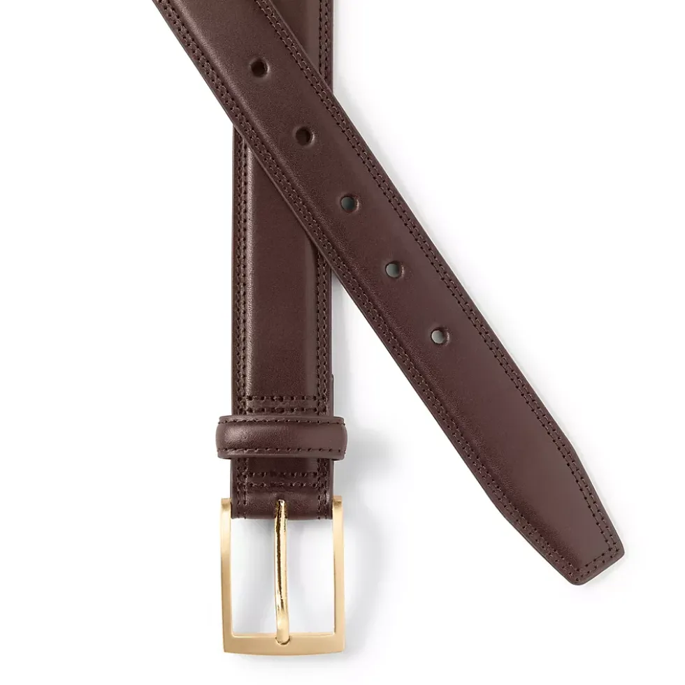 Men's Classic Leather Chino Belt