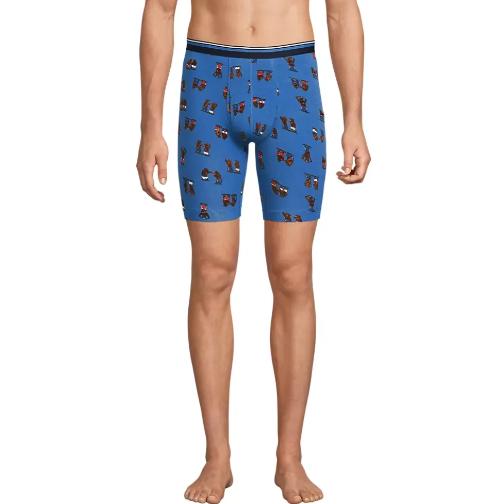 Men's Comfort Knit Boxer Brief 7" Inseam