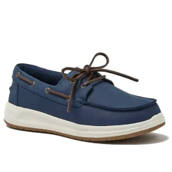 Men's Comfort Leather Slip On Boat Shoes