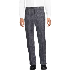 Men's Comfort Waist Year'rounder Stretch Wool Dress Pants
