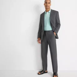 Men's Comfort Waist Year'rounder Stretch Wool Dress Pants