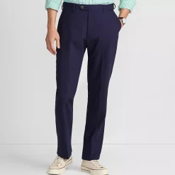 Men's Comfort Waist Year'rounder Stretch Wool Dress Pants