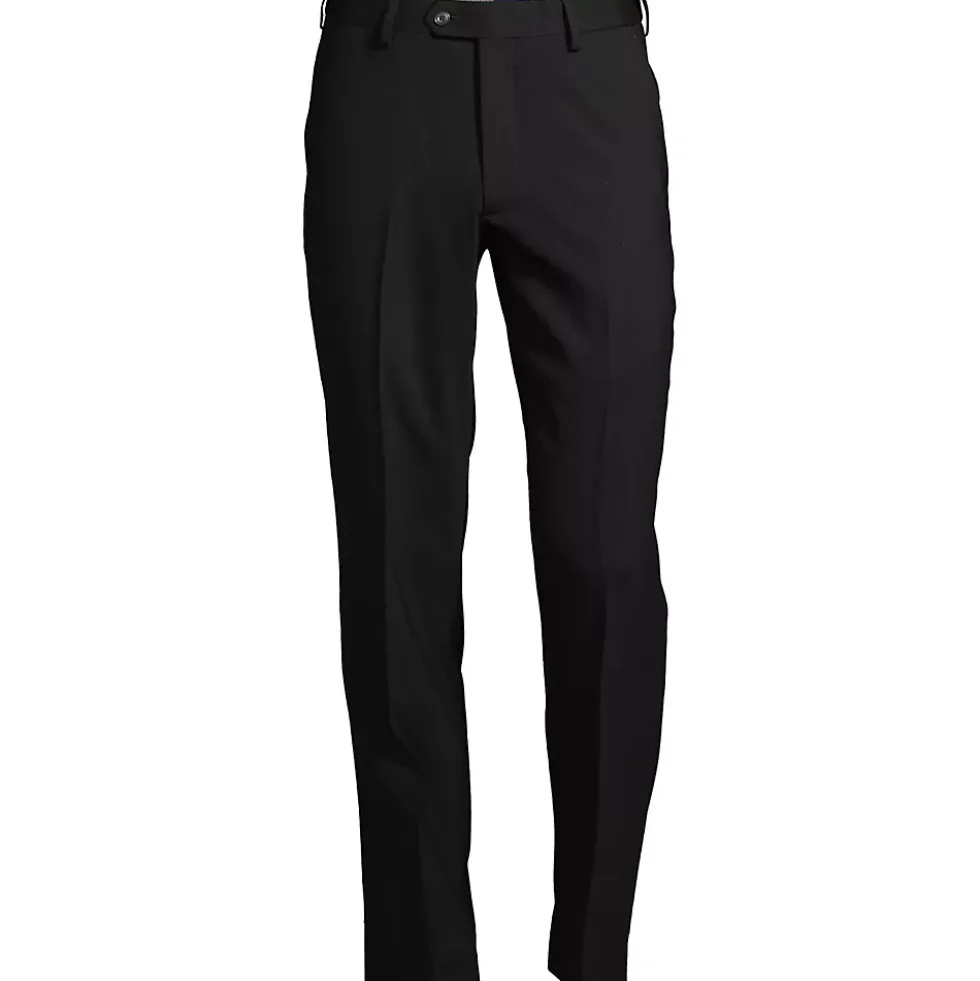 Men's Comfort Waist Year'rounder Stretch Wool Dress Pants