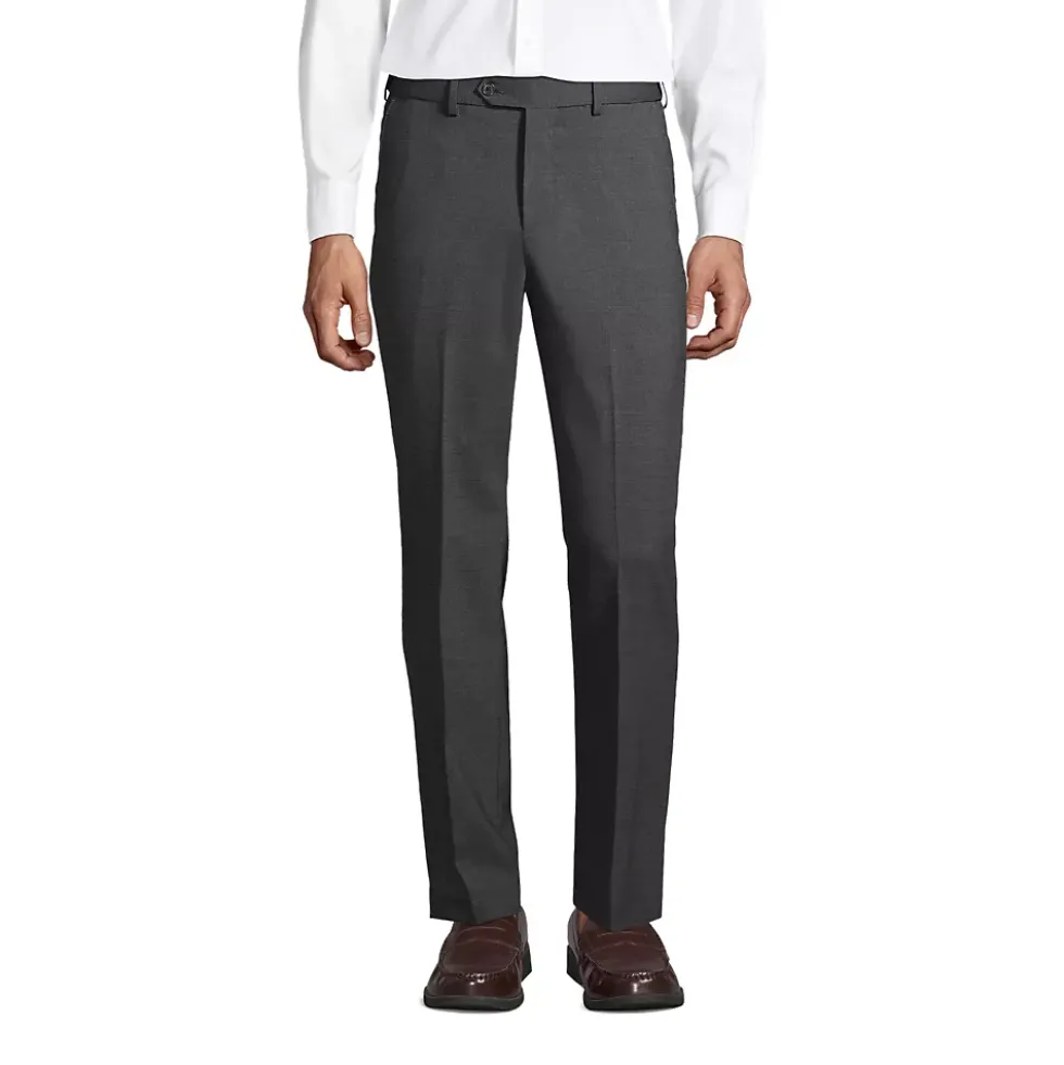 Men's Comfort Waist Year'rounder Stretch Wool Dress Pants