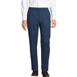 Men's Comfort Waist Year'rounder Stretch Wool Dress Pants