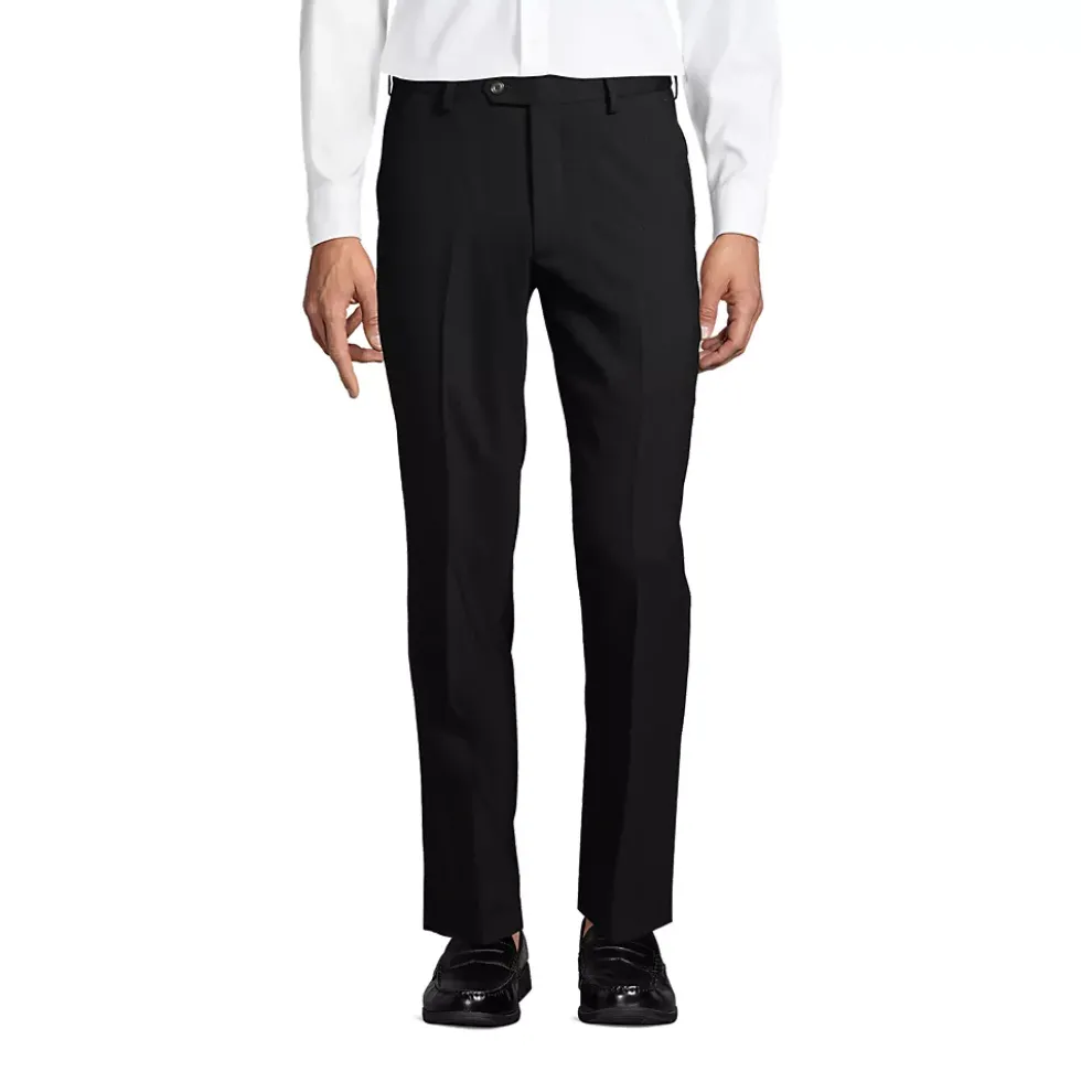 Men's Comfort Waist Year'rounder Stretch Wool Dress Pants