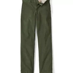 Men's Corduroy Comfort Waist Classic Fit Plain Front Pant