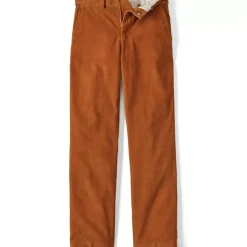 Men's Corduroy Comfort Waist Classic Fit Plain Front Pant