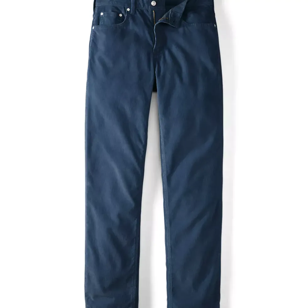 Men's Corduroy Comfort Waist Classic Fit 5 Pocket Pant