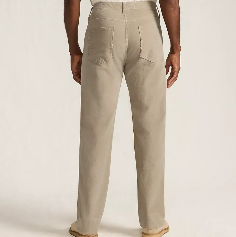 Men's Corduroy Comfort Waist Classic Fit 5 Pocket Pant