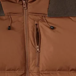 Men's Corduroy Max 600 Down Puffer Hooded Jacket