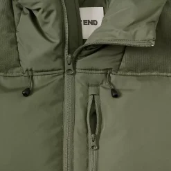 Men's Corduroy Max 600 Down Puffer Hooded Jacket