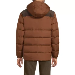 Men's Corduroy Max 600 Down Puffer Hooded Jacket
