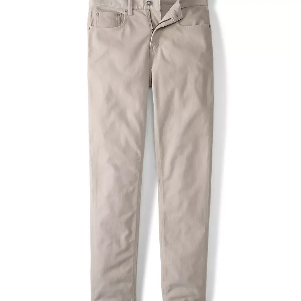 Men's Corduroy Slim Fit 5 Pocket Pant