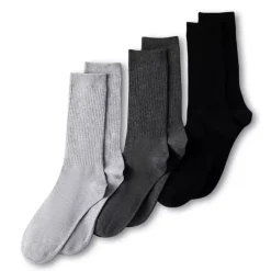 Men's Cotton Crew Socks 3 Pack