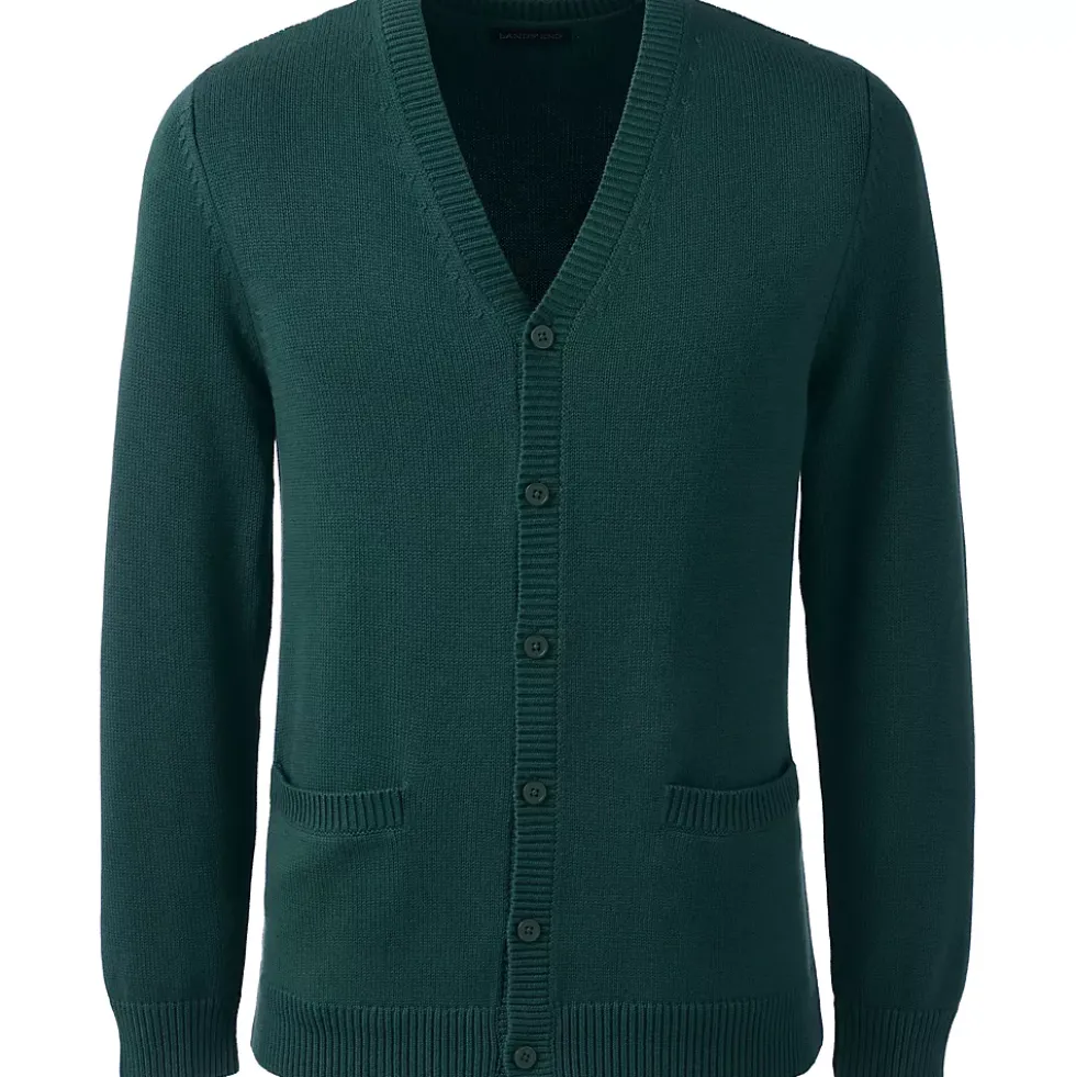 Men's Cotton Modal Button Front Cardigan Sweater