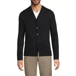 Men's Cotton Modal Button Front Cardigan Sweater