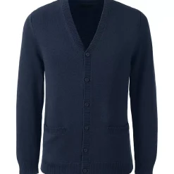 Men's Cotton Modal Button Front Cardigan Sweater