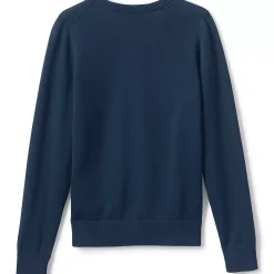 Men's Cotton Modal Fine Gauge V-neck Sweater