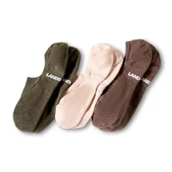Men's Cotton No Show Socks 3 Pack