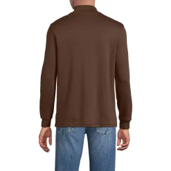 Men's Cotton Supima Mock Turtleneck