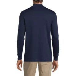 Men's Cotton Supima Mock Turtleneck