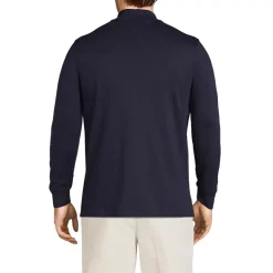 Men's Cotton Supima Mock Turtleneck