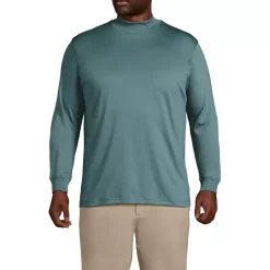 Men's Cotton Supima Mock Turtleneck