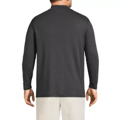 Men's Cotton Supima Mock Turtleneck
