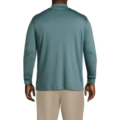 Men's Cotton Supima Mock Turtleneck