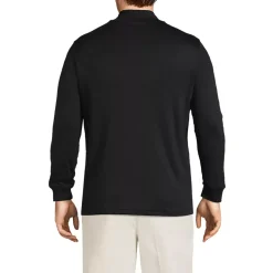 Men's Cotton Supima Mock Turtleneck