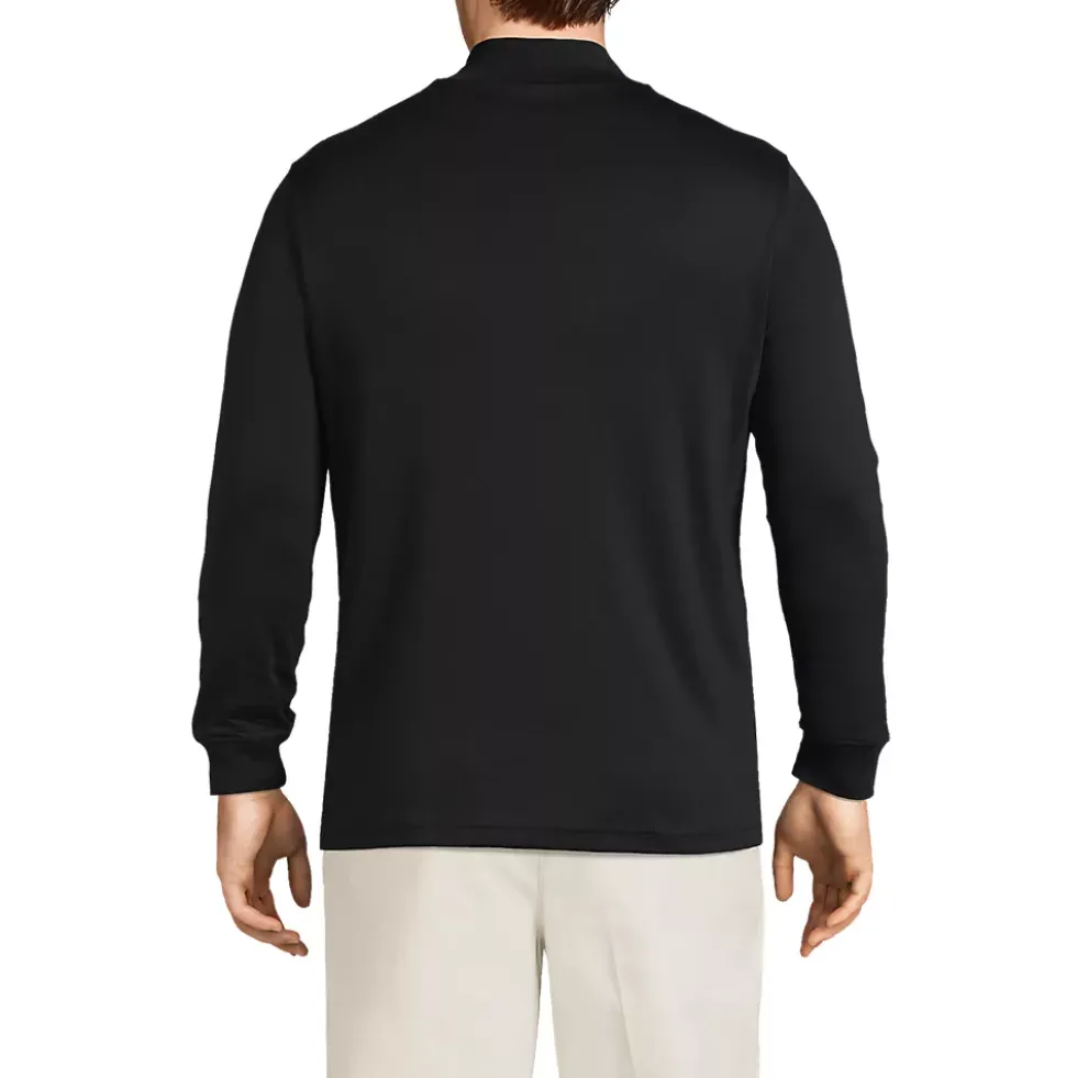 Men's Cotton Supima Mock Turtleneck