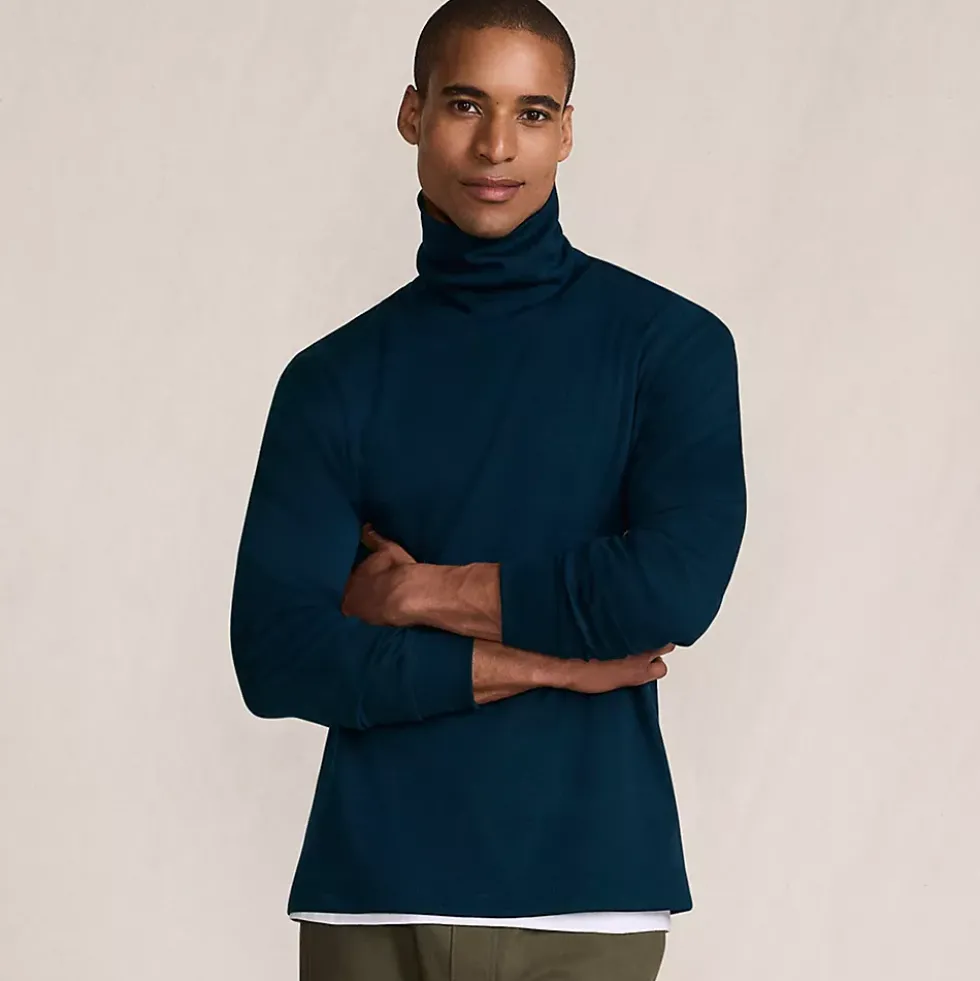 Men's Cotton Supima Turtleneck
