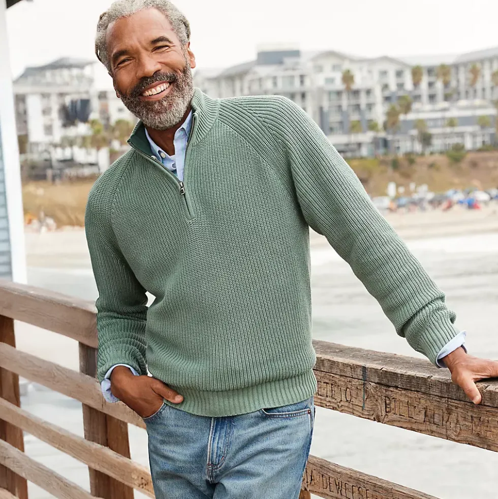 Men's Drifter Quarter Zip Sweater