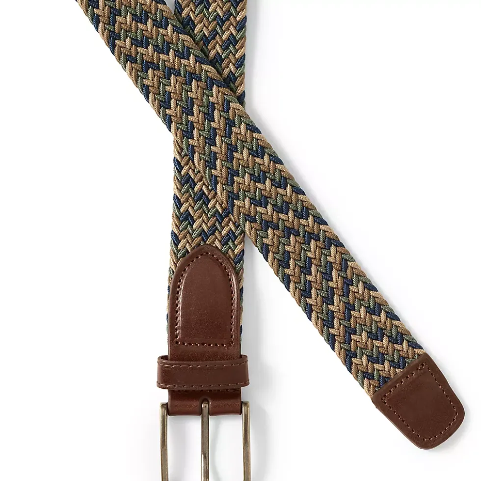 Men's Elastic Braid Belt