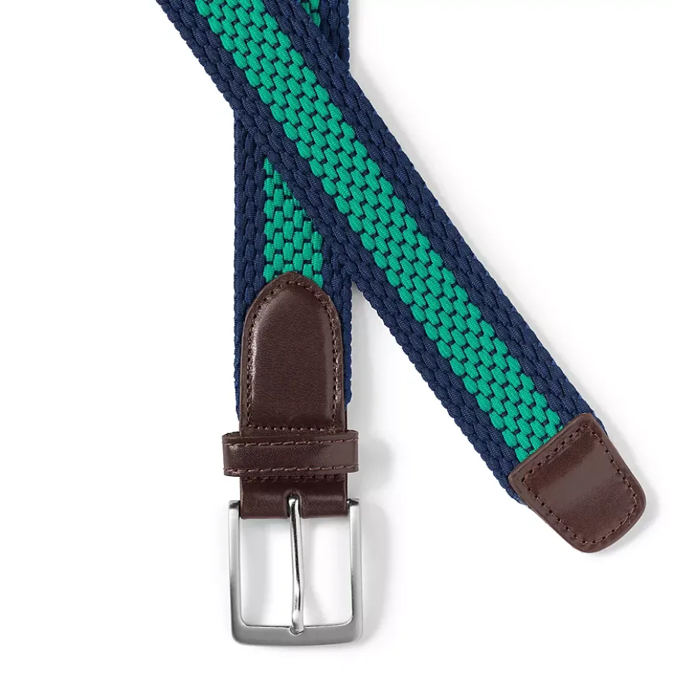 Men's Elastic Braid Belt