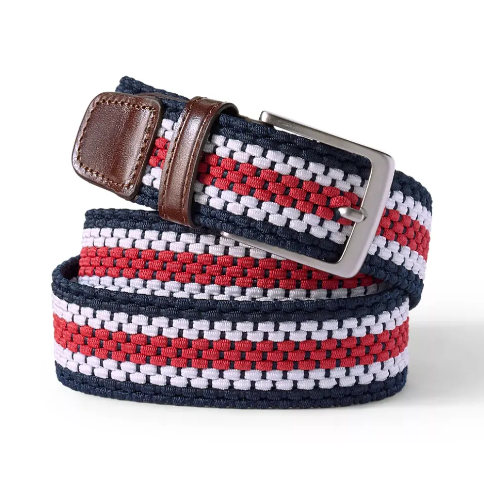Men's Elastic Braid Belt