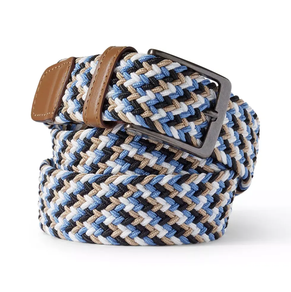 Men's Elastic Braid Belt