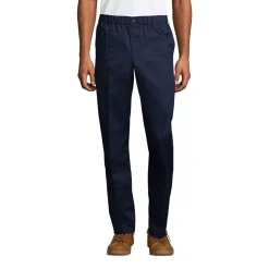 Men's Elastic Waist Pull-On Chino Pants
