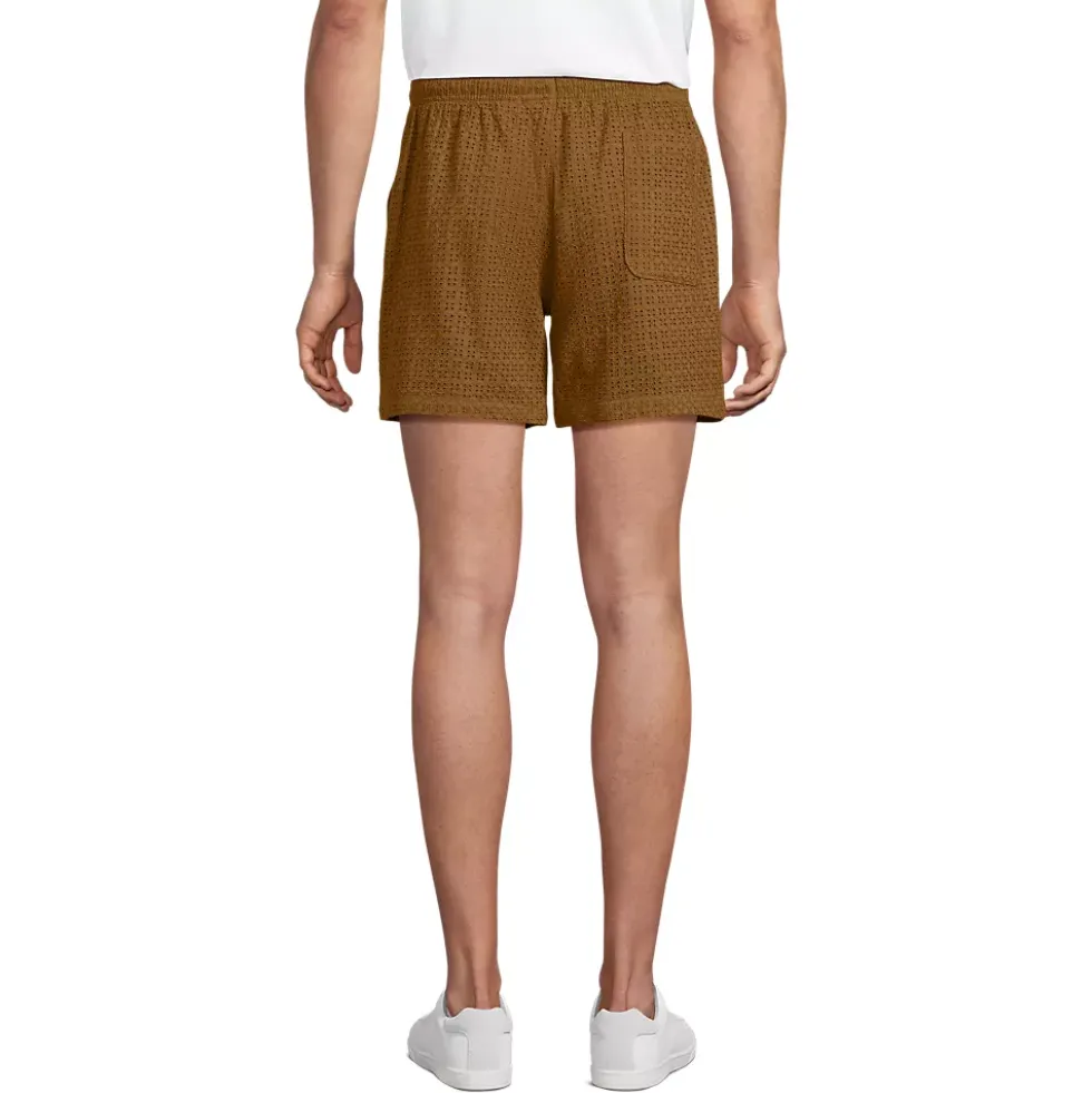 Men's 5.5" Eyelet Easy Shorts - Set Bottom