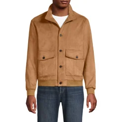 Men's Faux Suede Jacket