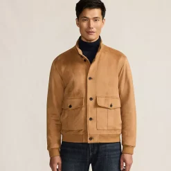 Men's Faux Suede Jacket