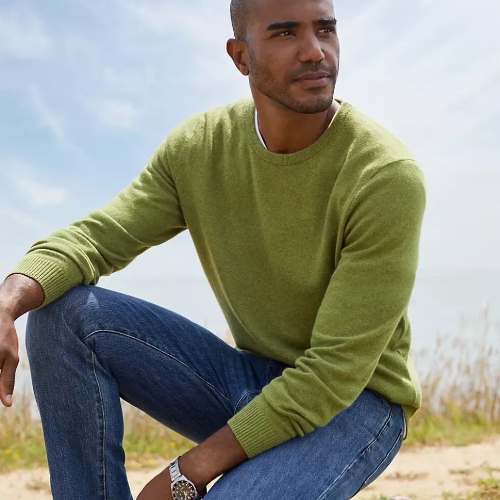 Men's Fine Gauge Cashmere Sweater